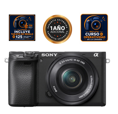 CAMARA SONY ALPHA 6400 KIT 16-50MM