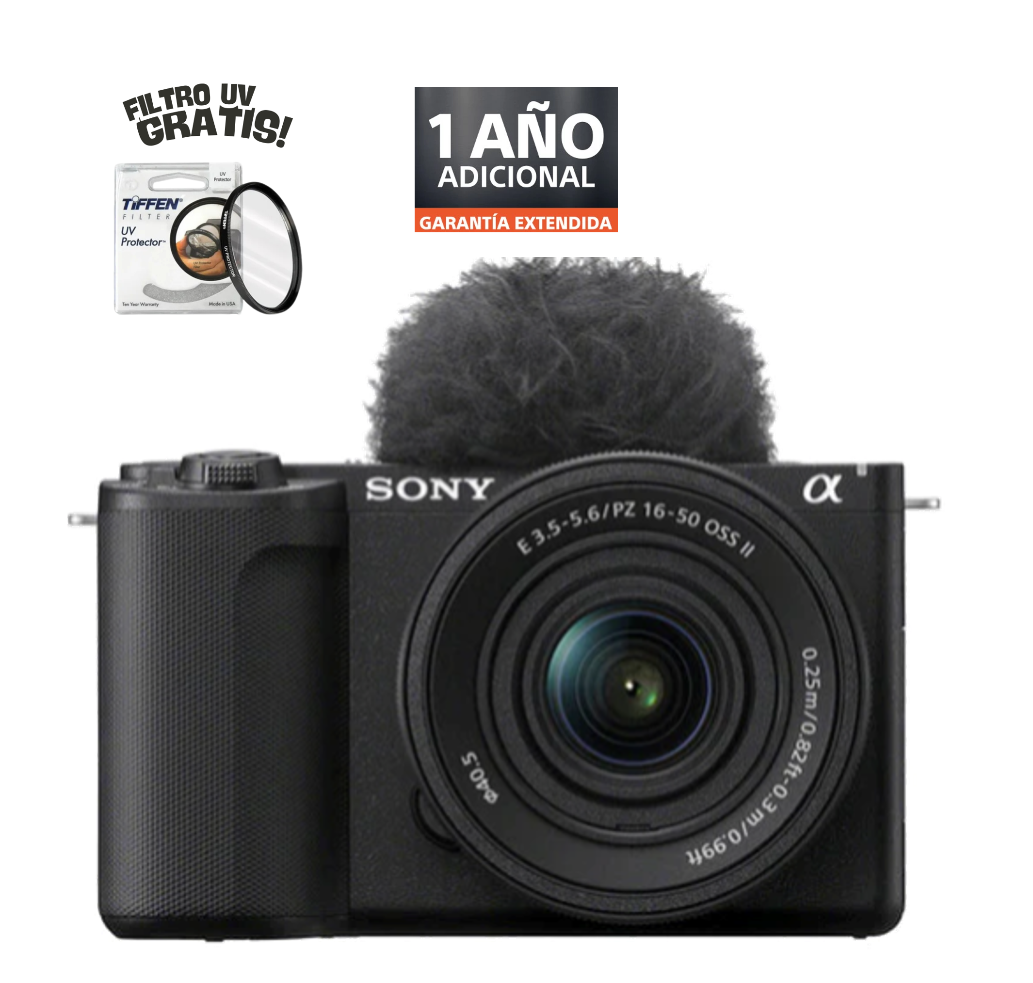 CAMARA SONY ZV-E10 II KIT SEL1650II NEGRA