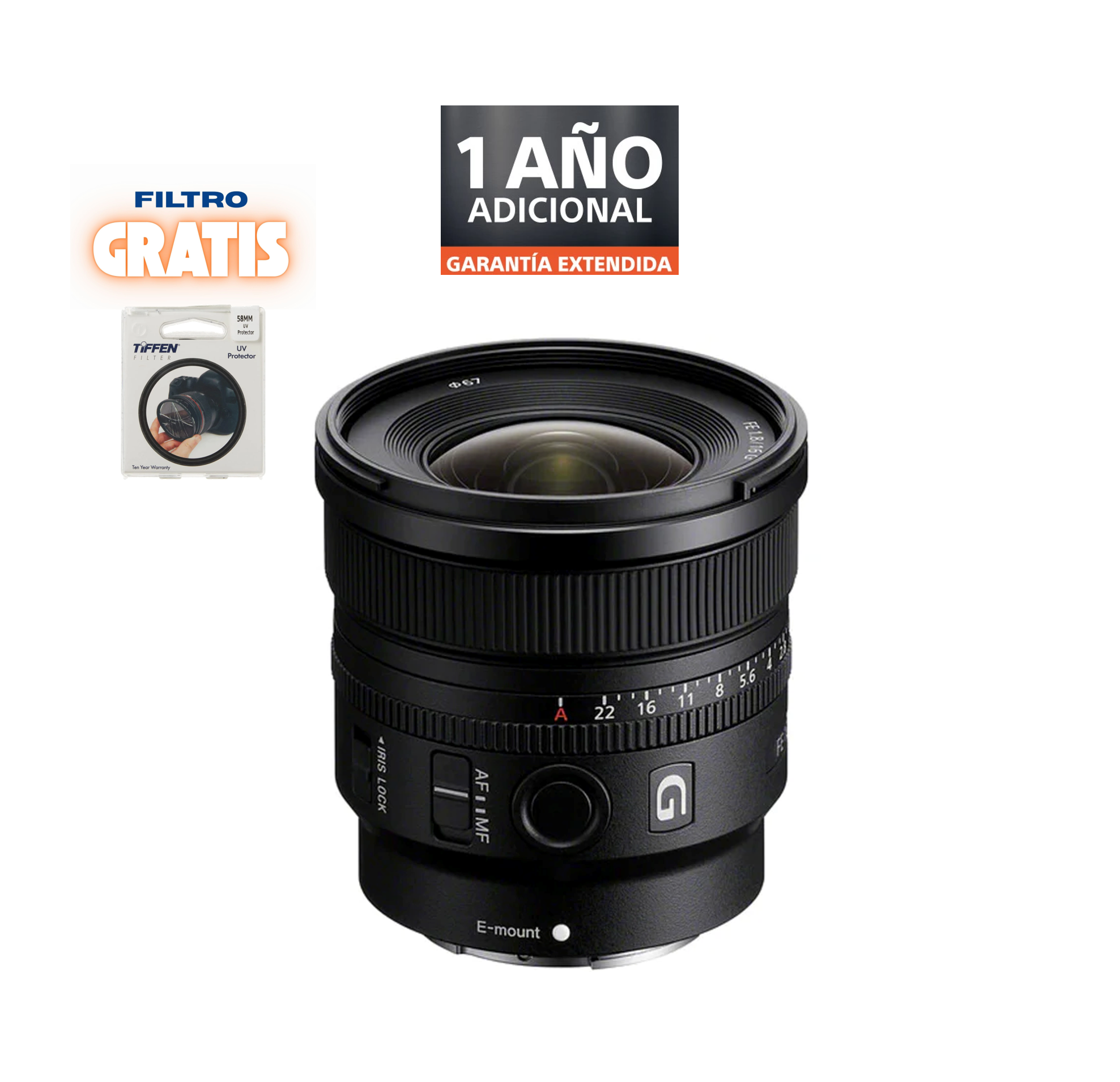 LENTE SONY SEL16F18G