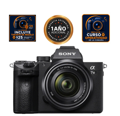 CÁMARA SONY ALPHA 7 III KIT SEL2870