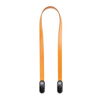 FORM LEATHER CAMERA STRAP/ NECK-AMBER