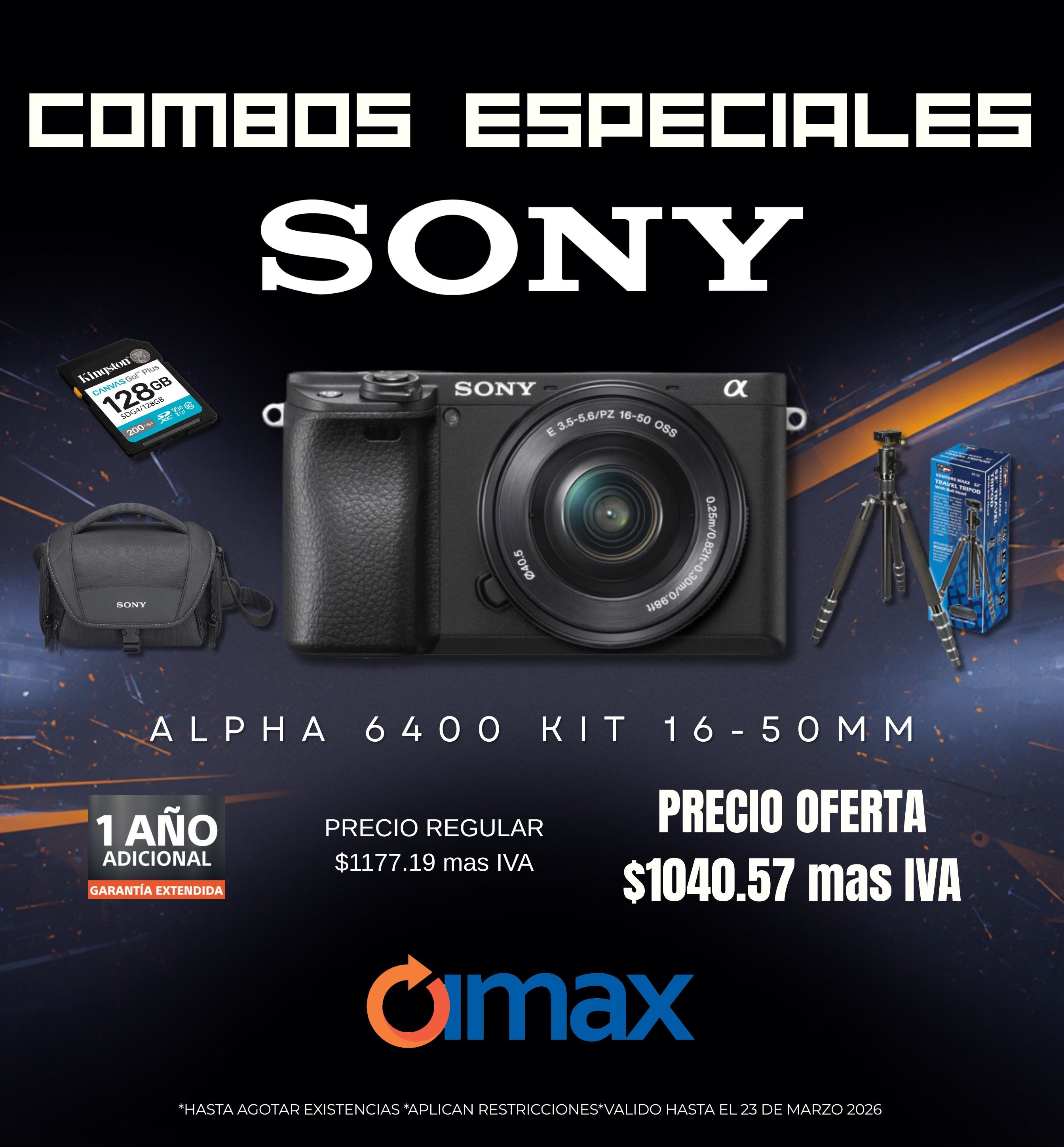 COMBO ESPECIAL ALPHA 6400