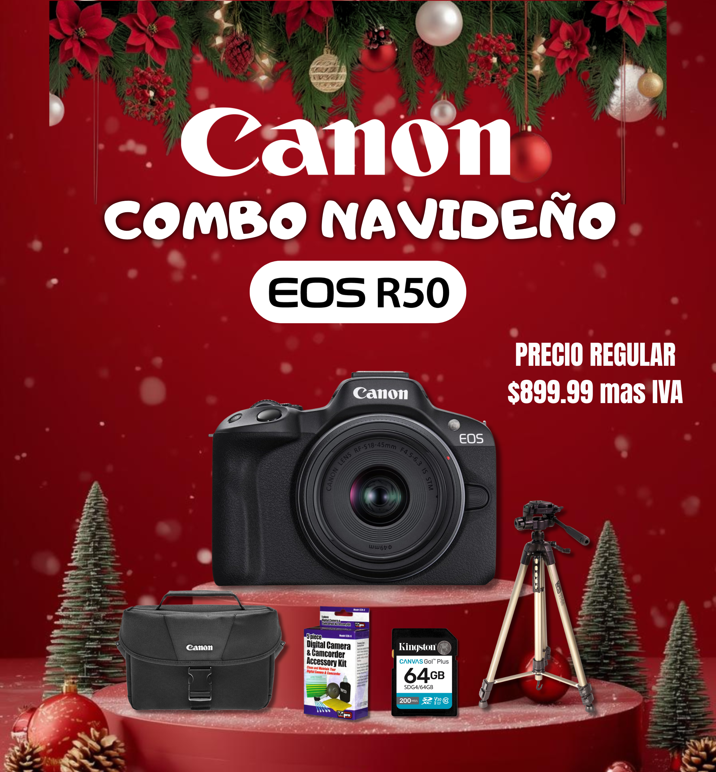 COMBO NAVIDEÑO EOS R50
