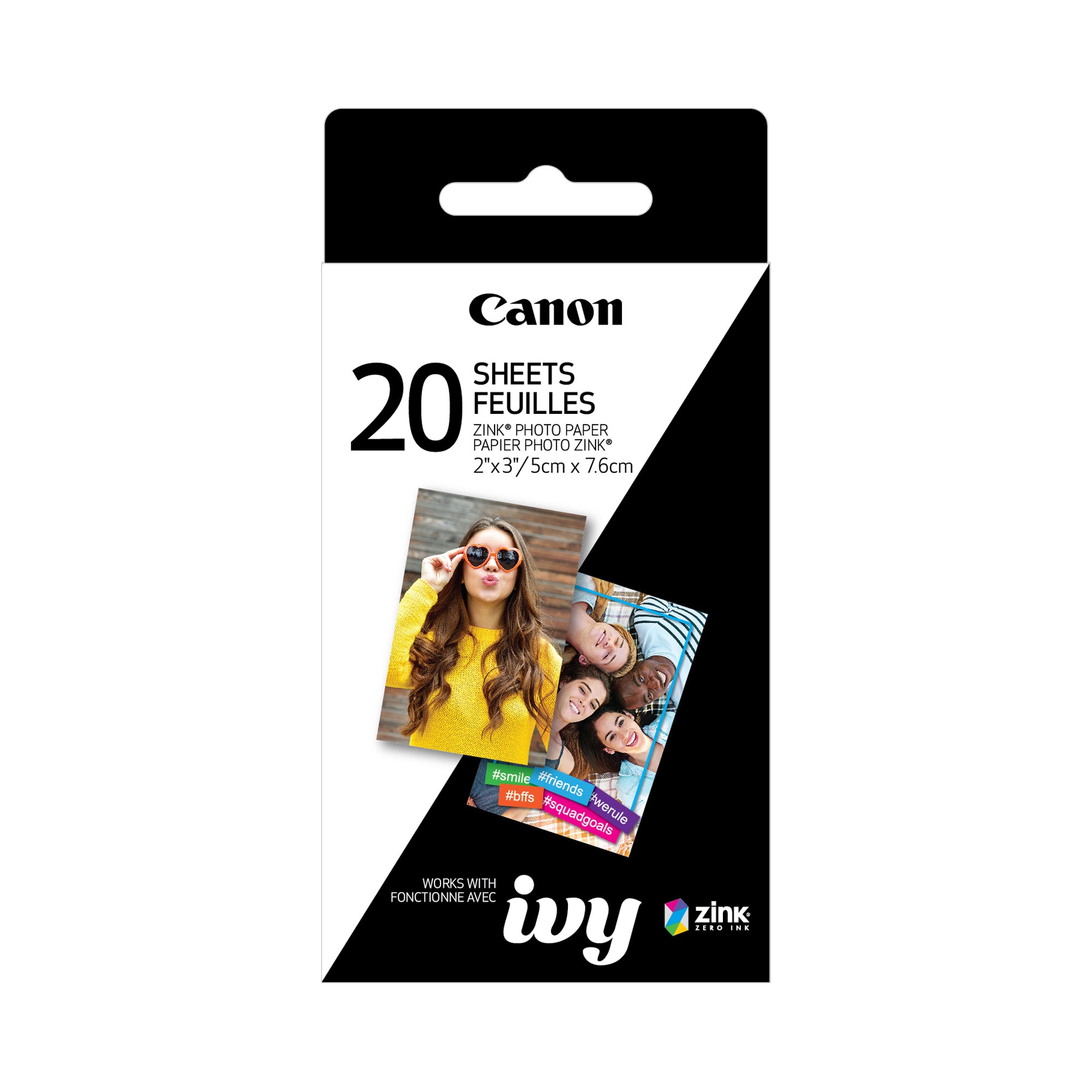 PAPEL FOTOGRAFICO ZP-2030-20 SHEET HANGABLE BOX