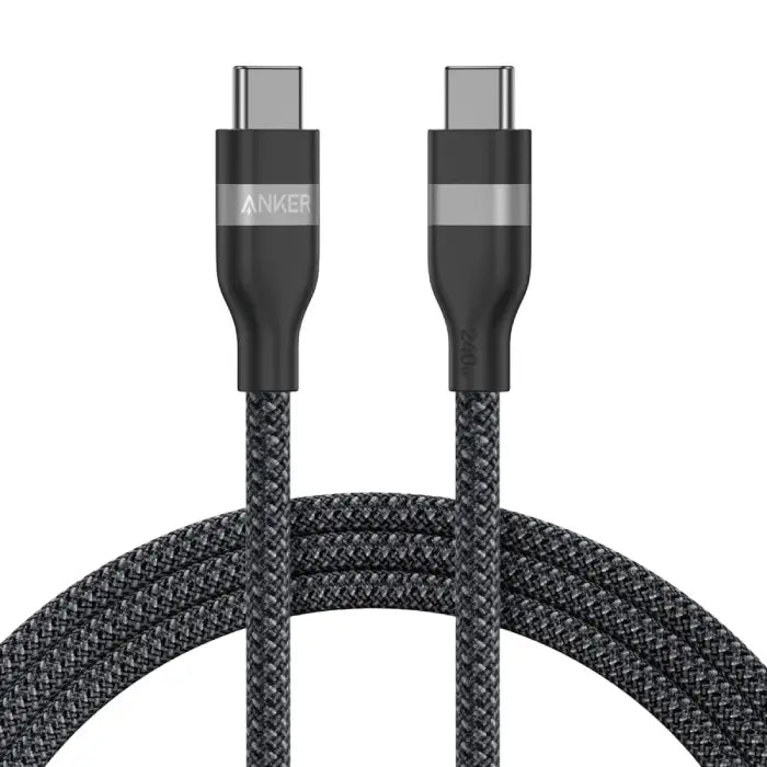 CABLE USB-C/USB-C ANKER 6FTS/240W TRENZADO (14-M)