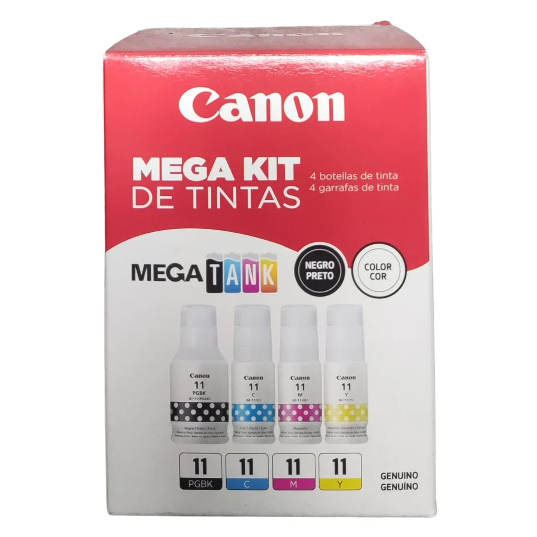MEGA KIT GI-11 BK, C, M, Y, (4 colores)