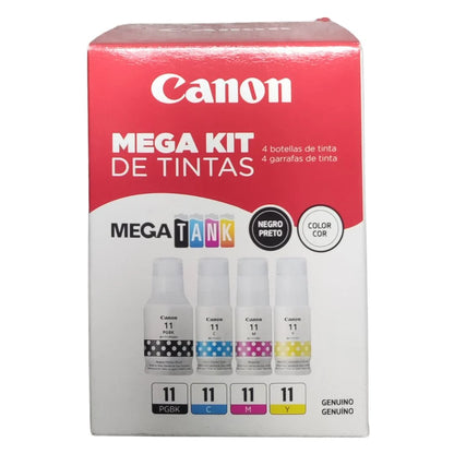MEGA KIT GI-11 BK, C, M, Y, (4 colores)