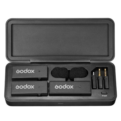 MICROFONO MINI GODOX INALMBRICO P/2 PERSONAS LT