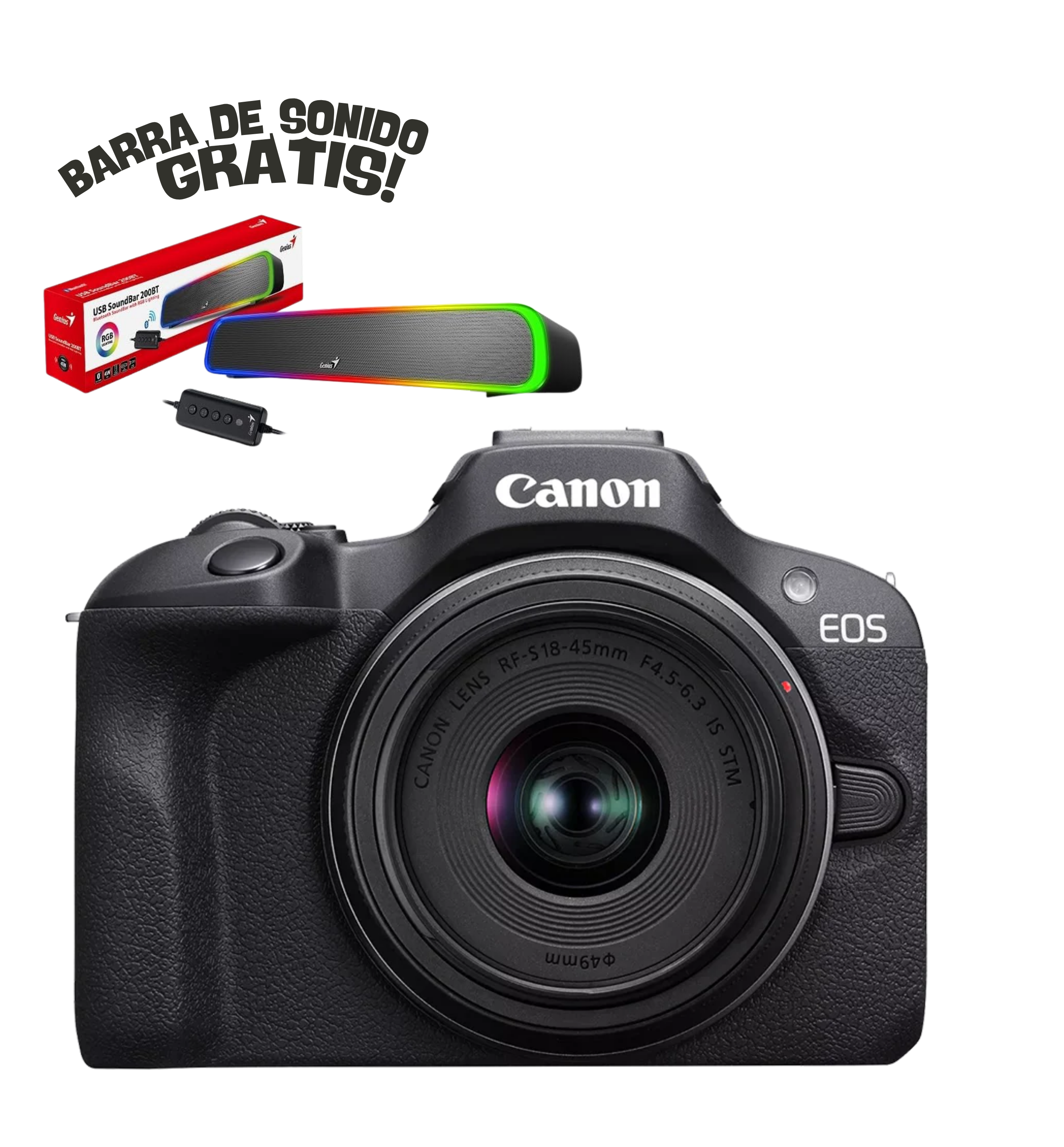 CAMARA EOS R100 RF 18-45MM IS STM