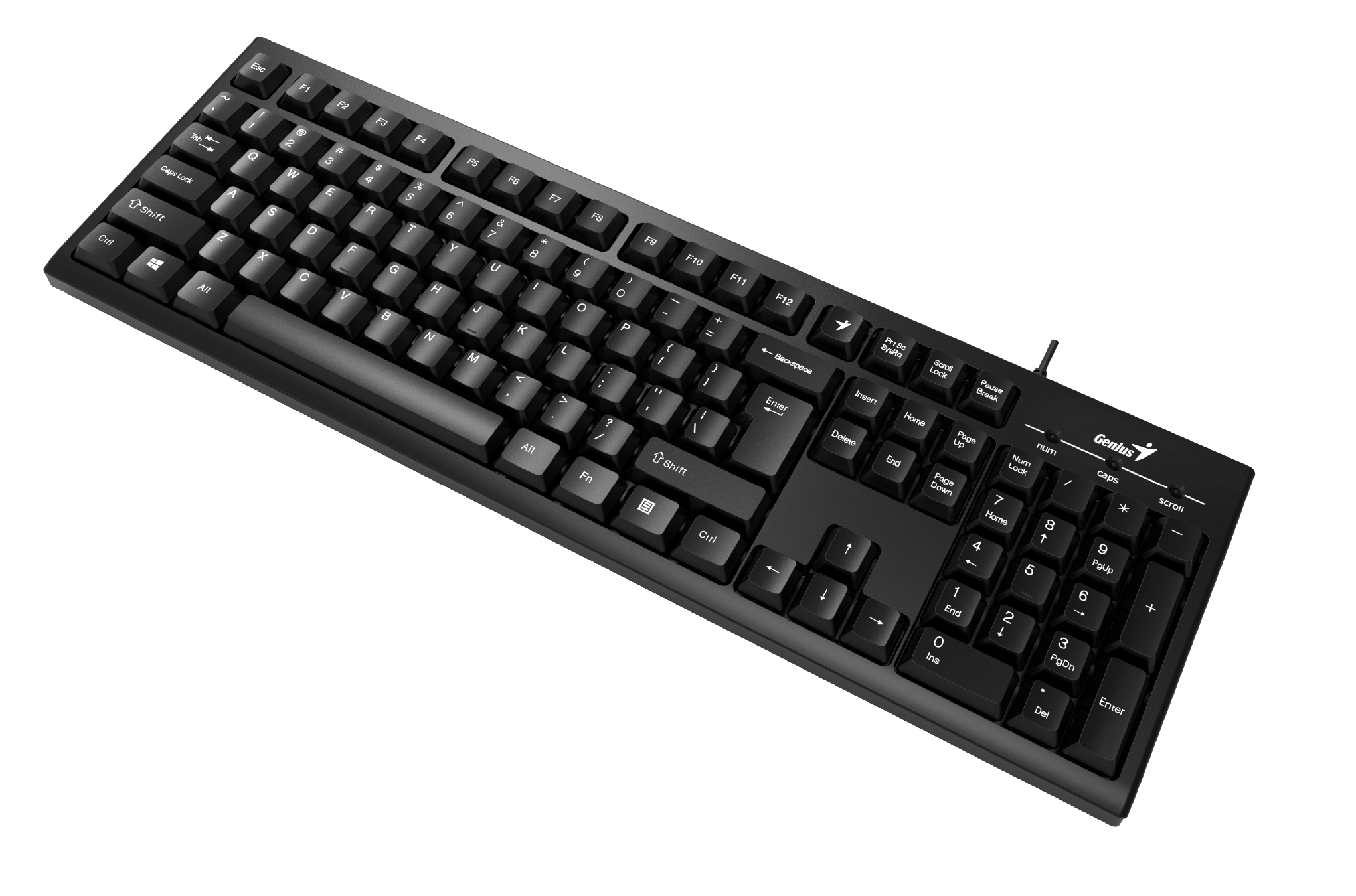 TECLADO GENIUS RS SMART KB-100,BLK,USB,SP,GK-/RMA