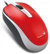 MOUSE GENIUS DX-120 USB ROJO