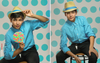 FONDO DE PAPEL BD DISEÑO AQUA POLKA DOTS 1.34X5.5M