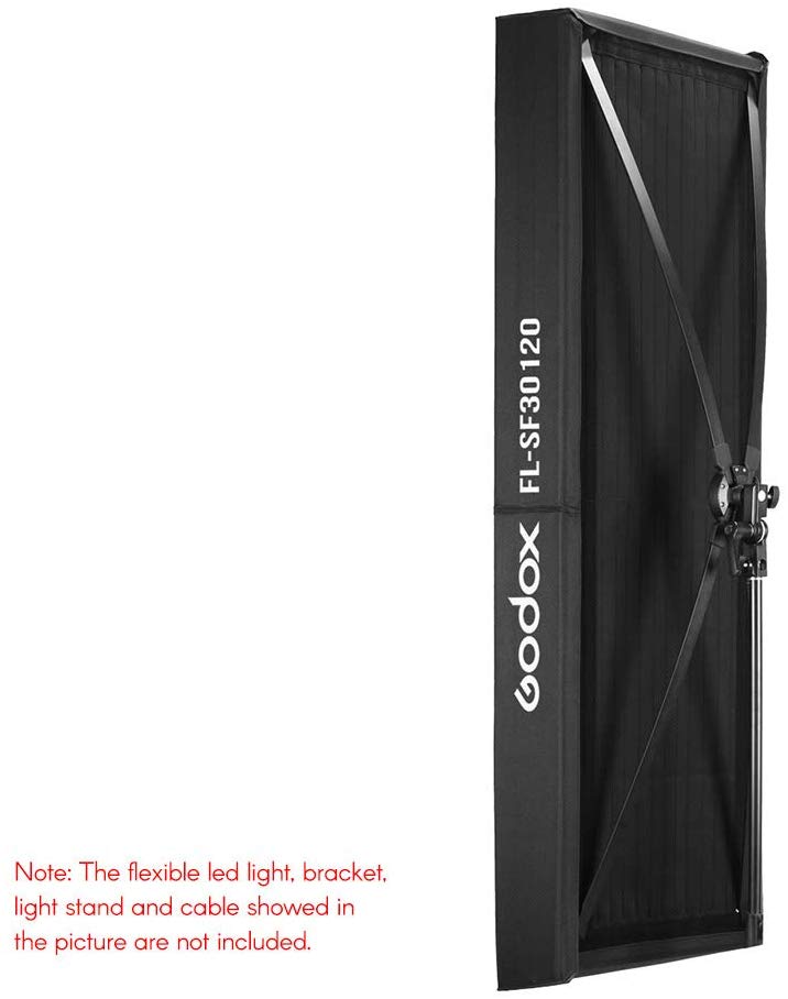 LUZ LED GODOX PLEGABLE 30X120CM FL150R + SOFTBOX FL-SF30120