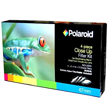 KIT DE FILTOS POLAROID CLOSE-UP (4PIEZAS) 55MM PLFILDCCL55