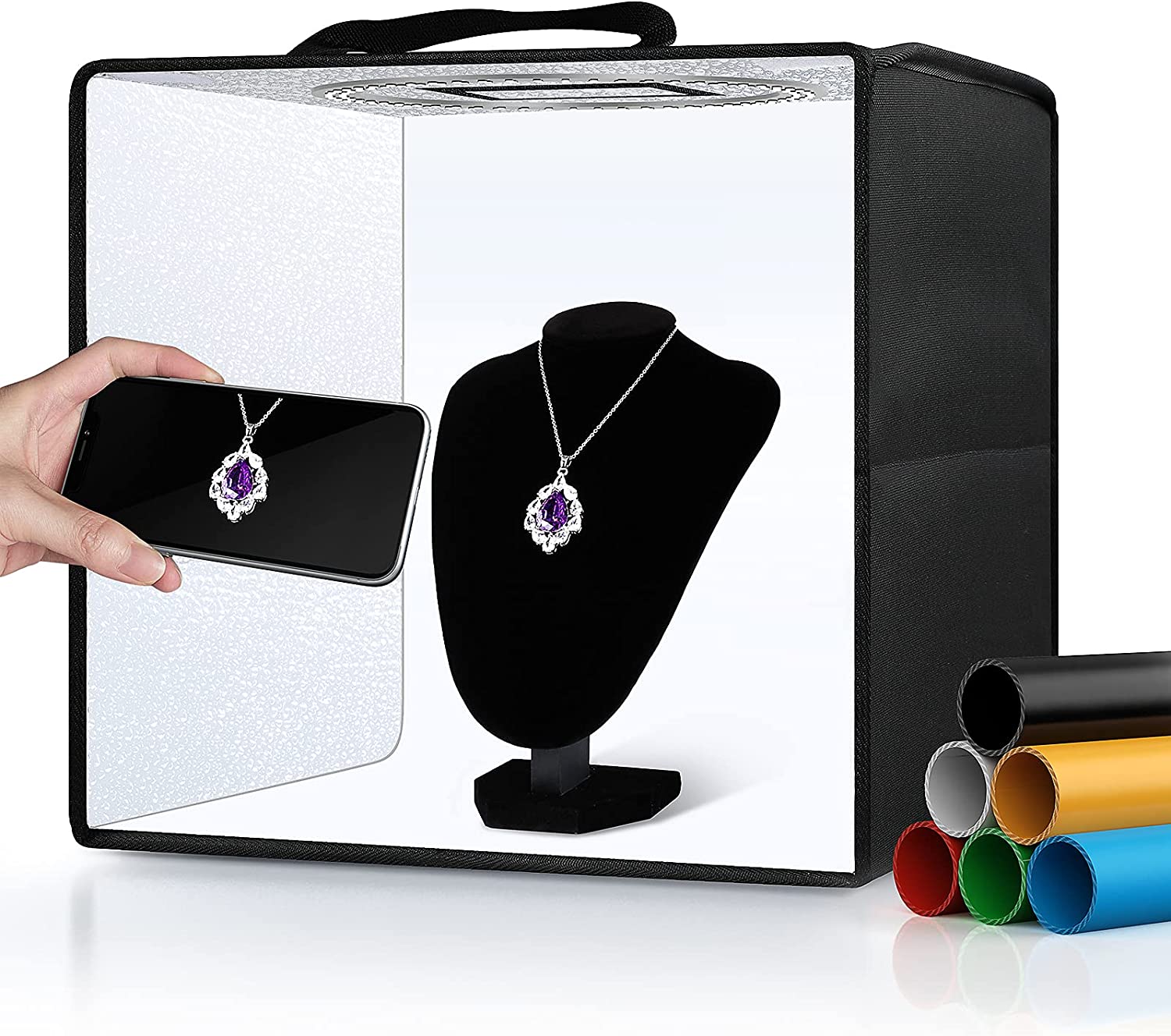 CAJA DE LUZ PORTABLE GLENDAN 12X12 PBST 100