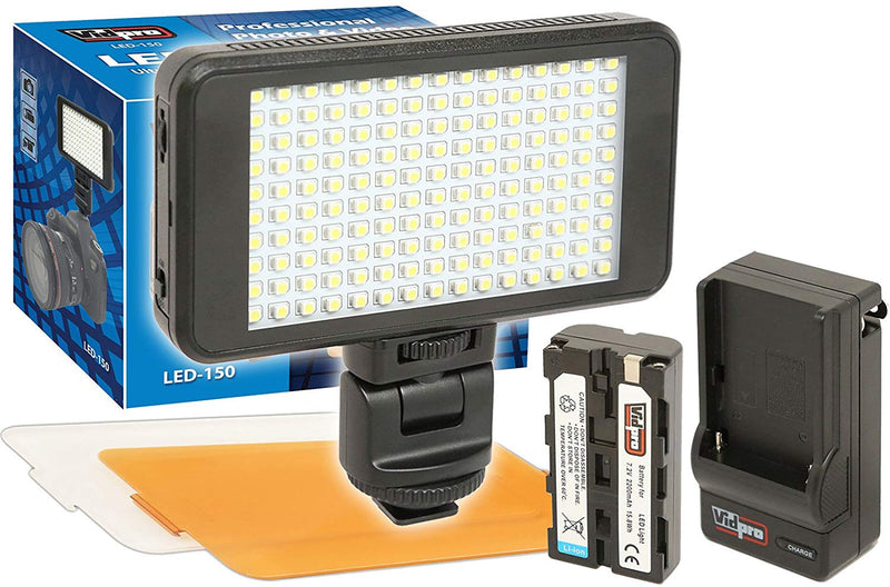 LUZ LED VIDPRO ULTRA SLIM LED-150 KIT LED-150 - Imax