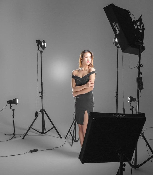 LUZ LED GODOX PLEGABLE 30X120CM FL150R + SOFTBOX FL-SF30120
