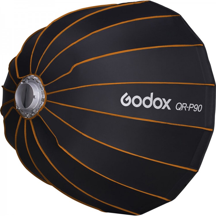 SOFTBOX PARABOLICO GODOX 90CM QR-P90