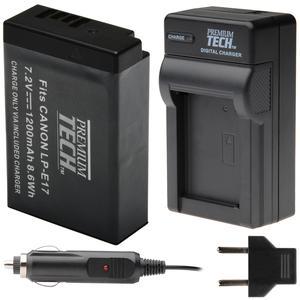 BATERIA Y CARGADOR  VIDPRO E17 PT-LPE17/CANON