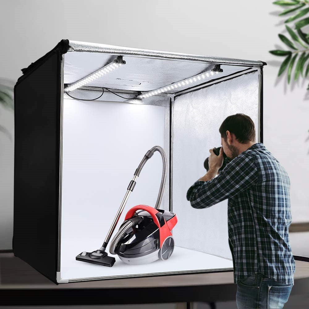 CAJA LED PORTABLE PHOTO STUDIO 80CM CPL80