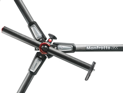 TRIPODE MANFROTO 055 CARBON FIBRE 3-S COL HORIZONTAL